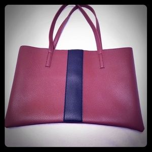 Leather tote